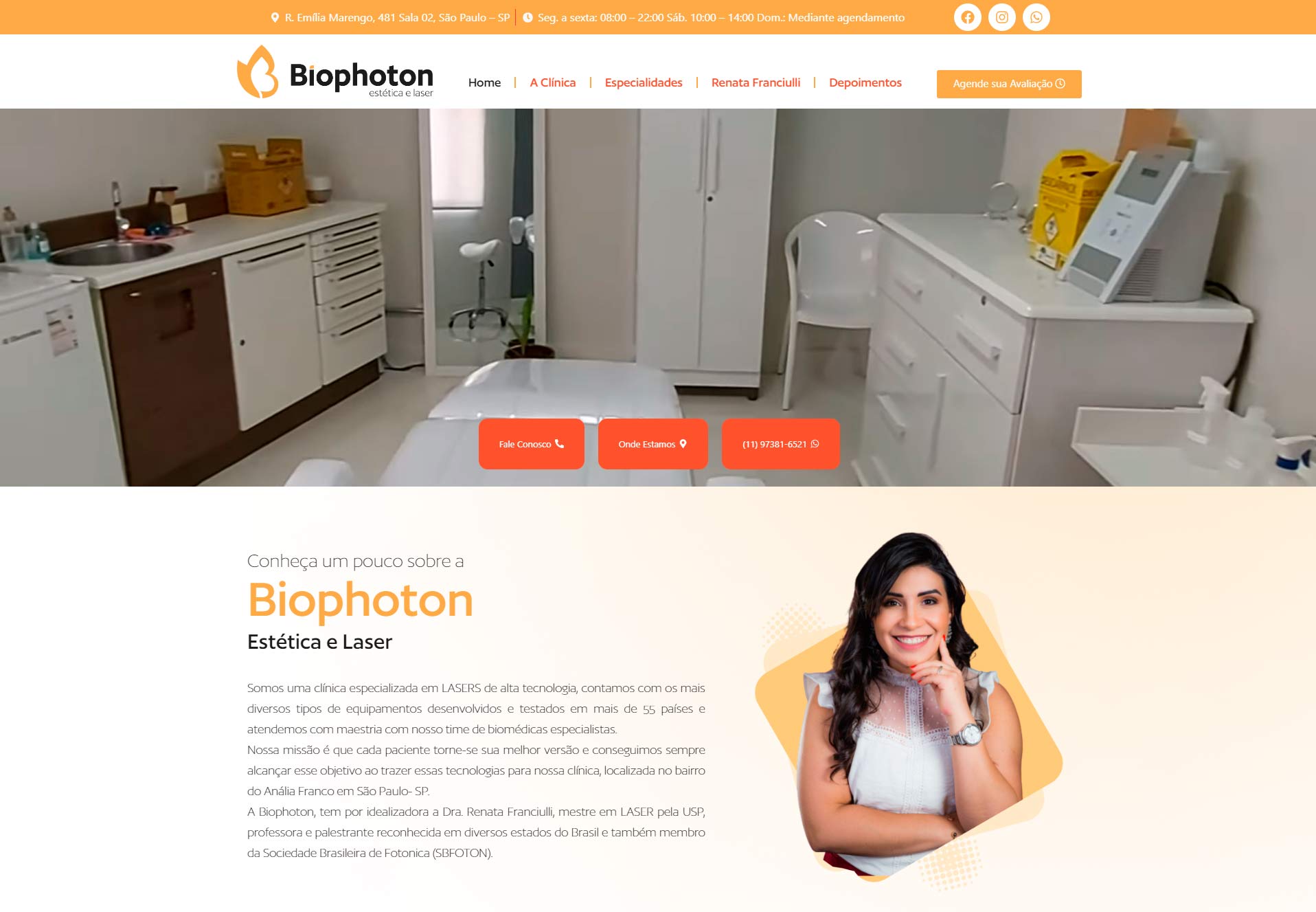 Landing page